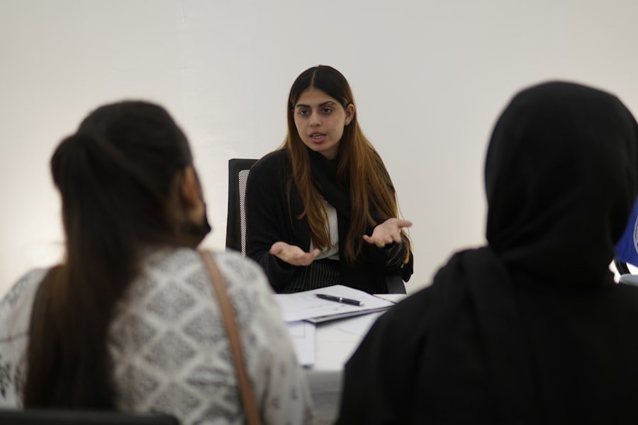 Photo illegal interview