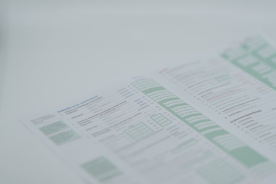 Photo cv format a4