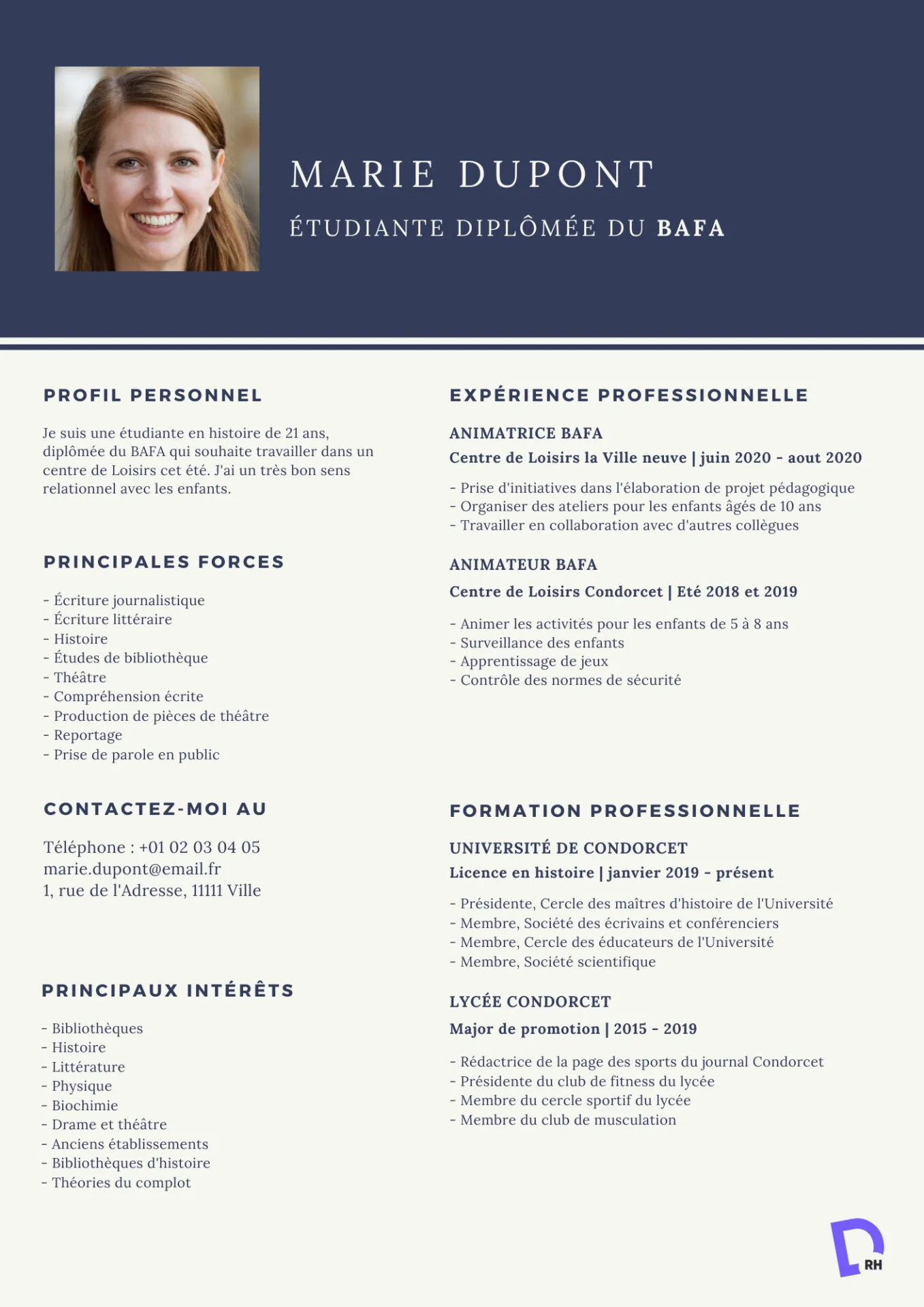 CV Bafa