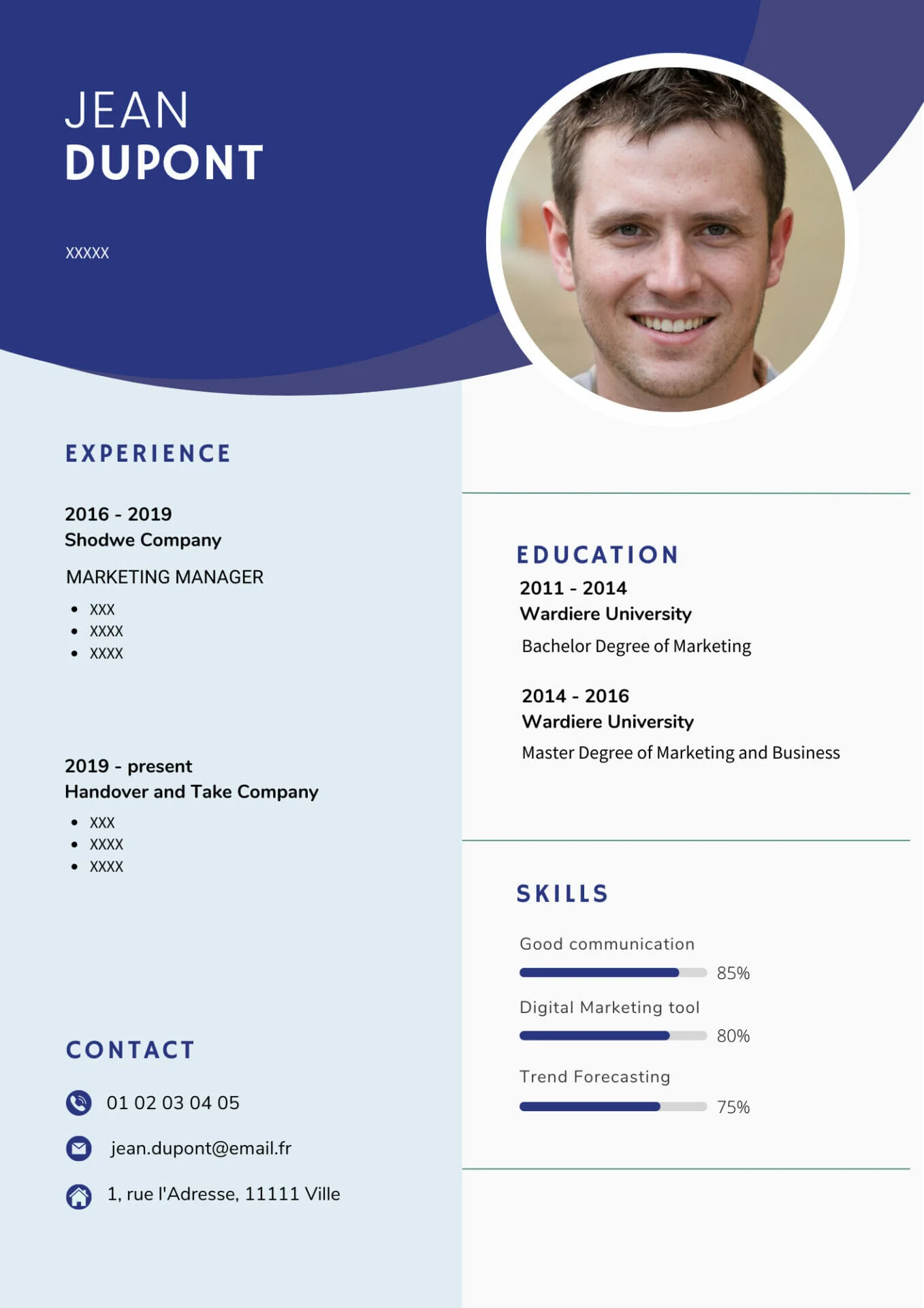 CV Pôle Emploi